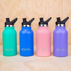 Kitchen: Mini Drink bottle 350 ml Sports lid or sipper lid