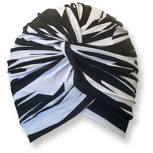 Geo Stripe Shower Turban