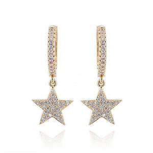 Jewellery: Star Huggies Gold