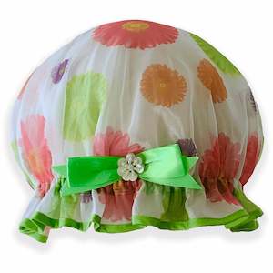 Multi Coloured Gerbera Shower Cap