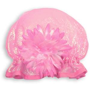 Kids Shower Caps: Childs Pink Angel Wing Shower Cap