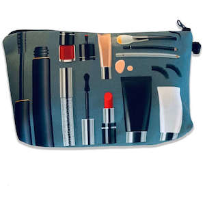 Applicator Print Make-Up Bag