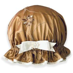 Antique Gold Shower Cap