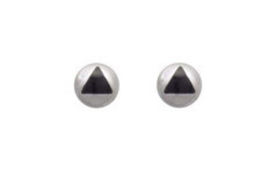 Triangle Resin Studs - Daisy Row