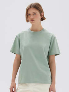 Womens Clothing: Assembly Label Womens Organic Base Tee - Rosemary