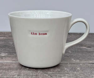 Drink: The Boss Ceramic 350ml Mug - Keith Brymer Jones