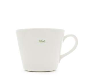 Drink: GIN! Ceramic 350ml Mug - Keith Brymer Jones