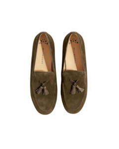 MILLWOODS - Women’s Khaki Suede Loafer