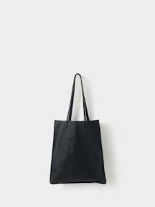 Citta - Black Leather Tote