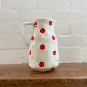 Noss & Co Large Jug - Red Spot