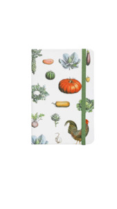 Father Rabbit Hardcover Notebook Vintage Vegetables