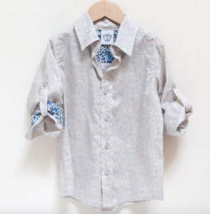 Childrenwear: Pretty Wild - Christian Shirt Silver Belle