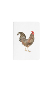 Father Rabbit Pocket Notebook Rooster