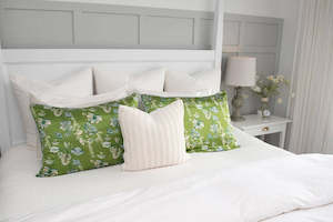 Ever You Luxury Silk Pillowcase - Green Floral