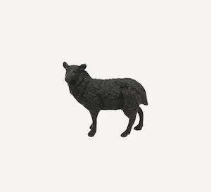 Homewares: French Country Black Sheep Statue