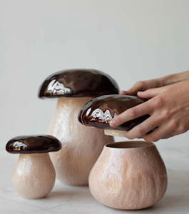 Homewares: Bordallo Pinheiro - Mushroom Canister 27cm