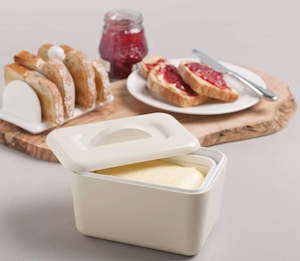 Serveware: Zeal Melamine Butter Dish