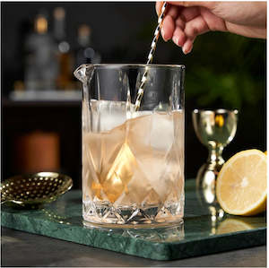 Drinkware: Viski Admiral Crystal Mixing Glass