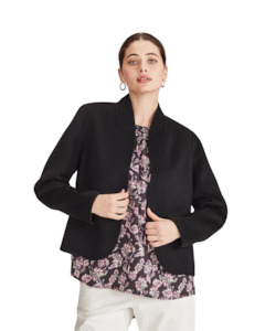 Sills Ingrid Cashmere Blend Jacket - Black