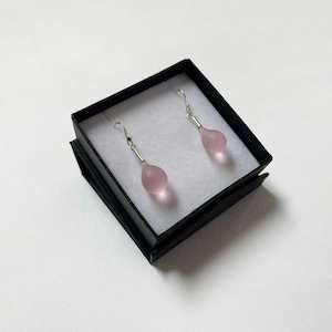 Jewellery: Wearing Glass Sea Drops Pale Rose