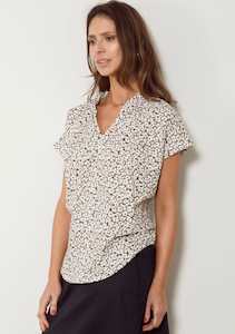 Dalston Esme Top Chocolate Daisy