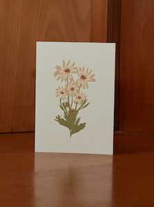 Walker & Bing Beach floral 3 Greeting Card