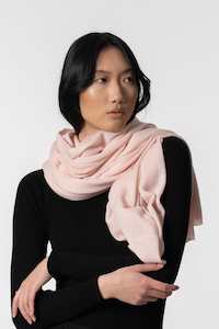 Dinadi Merino Scarf Blush Pink