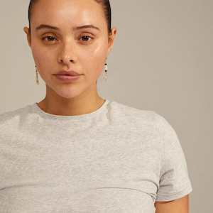 Pilgrim Jewellery: Pilgrim Flow Asymmetric Earrings  Gold Plated