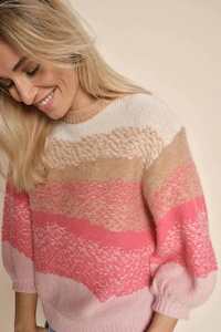 Mos Mosh Alevina 3/4 Knit Teaberry