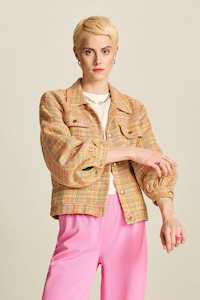 Pom Amsterdam Sunset Tweed Jacket