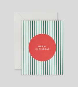 Books: Lettuce | Card | Merry Christmas | Stripe