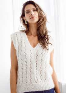 Flock Bella Vest Winter White