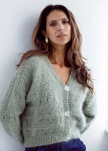 Flock Hand Knits: Flock Sunday Cardi Sage