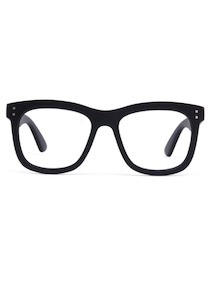 Daily Eyewear 11 am Readers Black