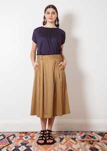 Dalston Sapphire Skirt Honey