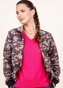 Dalston Daniella Jacket Taupe Camo