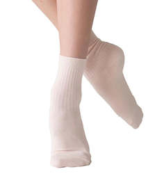 Clothing: Pink socks