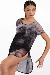 Hire - Smoke Effect  Mesh Tee