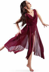 Hire - Wine lyrical/contemporary dress