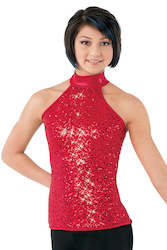 Hire - Red Bling sequins top