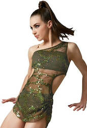 Clothing: Hire - Moss Green lyrical/ Contemporary Costume