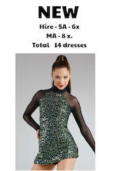 NEW …. Hire Razzle Dazzle Sequins Dress