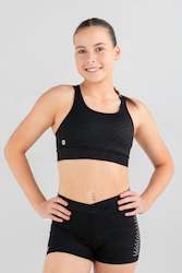 Clothing: Sylvia P - Cha Cha Cha Crop Top