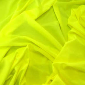 Sirio Yellow 1st Grade Shiny Nylon Lycra 0.4m Remnant