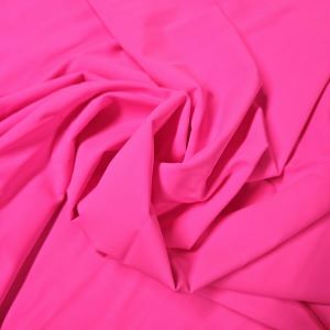 Advanced Recycled Matt Nylon Lycra - Rosa Shocking 0.75m Remnant