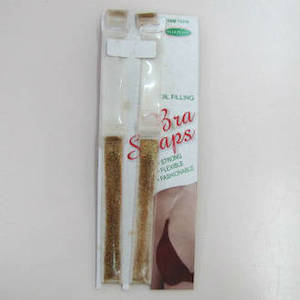 Products: Bra Straps - Gold Glitter