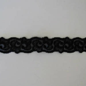 Non-Stretch Black Lace Trim