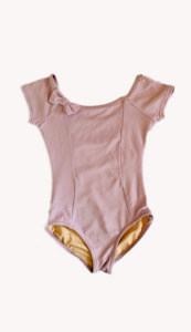 Leotard: Capezio lavender lavender leotard with bow