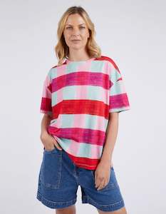 Elm Monaco check Tee 8148015 - Check Tee