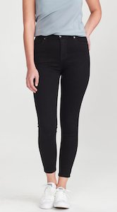 Junkfood Jeans Slip Ankle Grazer Jean Black